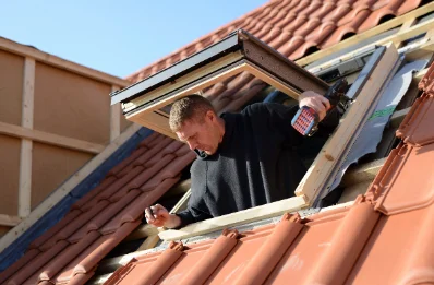 Pose de fenêtres de toit Velux à Jort